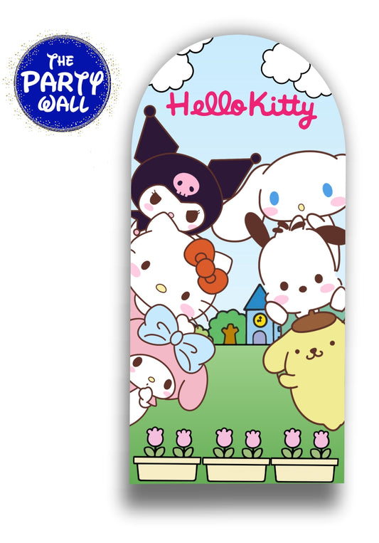 Hello Kitty - Funda para mampara de punta redonda