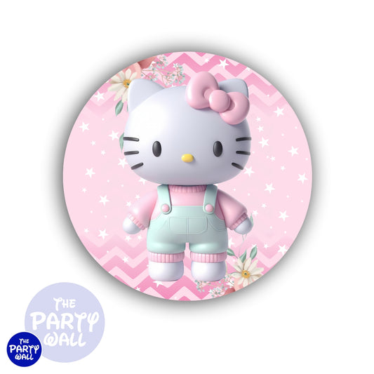 Hello Kitty - Funda para mampara circular