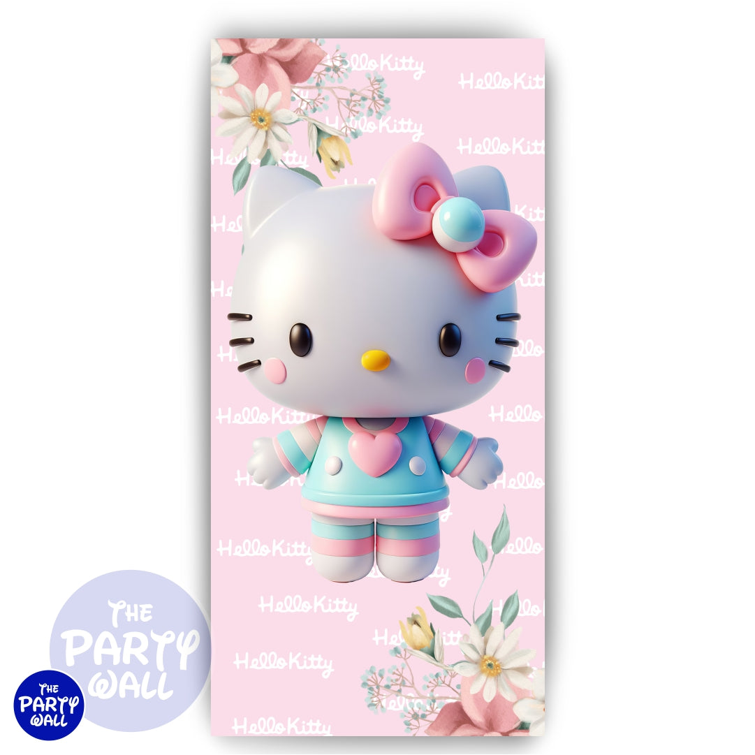Hello Kitty - Funda para mampara de punta redonda