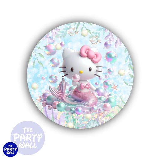 Hello Kitty - Funda para mampara circular