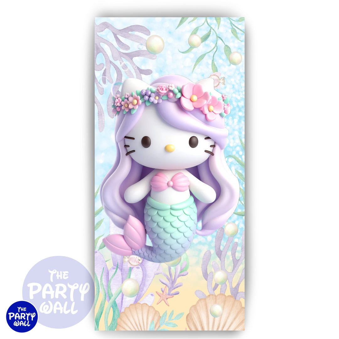 Hello Kitty - Funda para mampara de punta redonda
