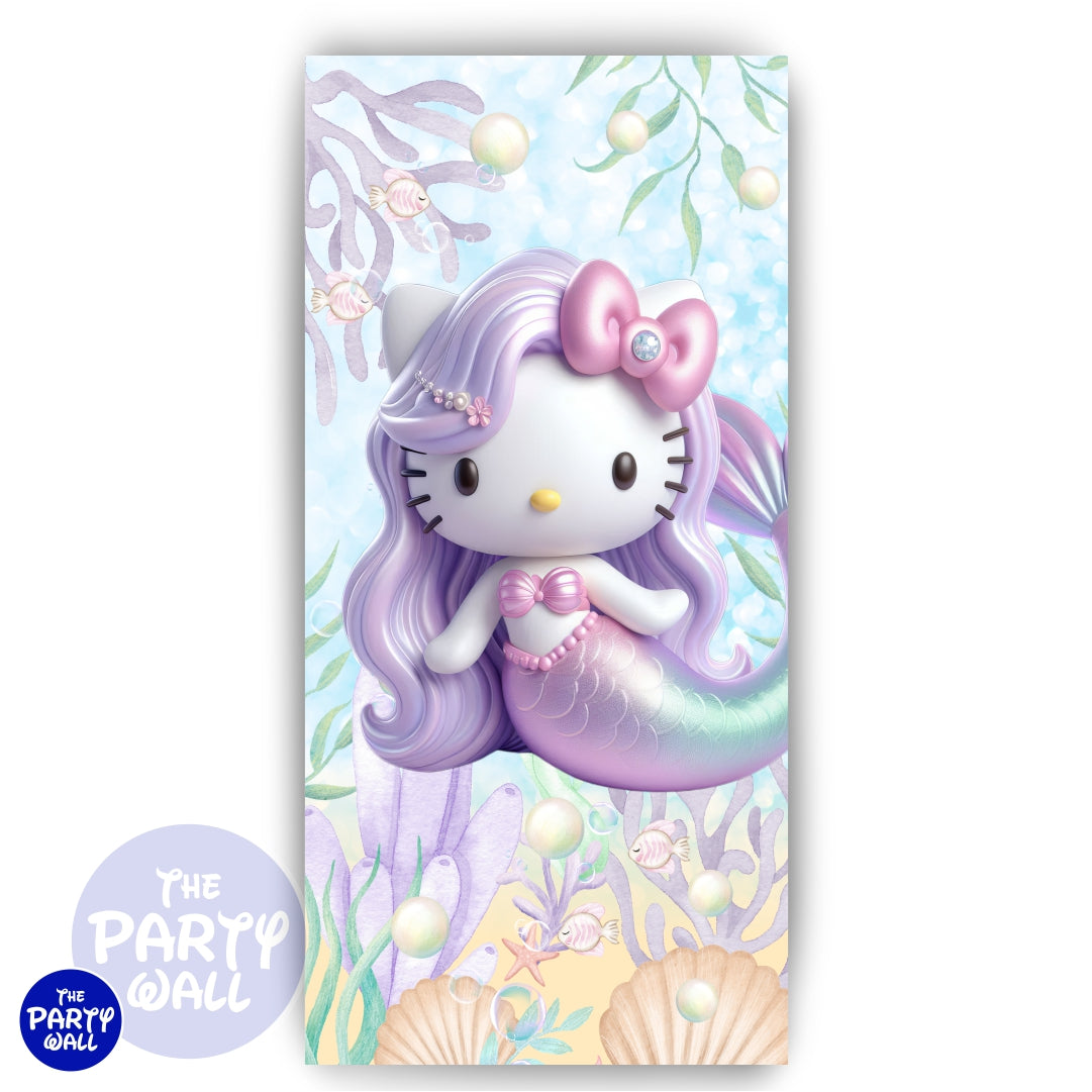 Hello Kitty - Funda para mampara de punta redonda