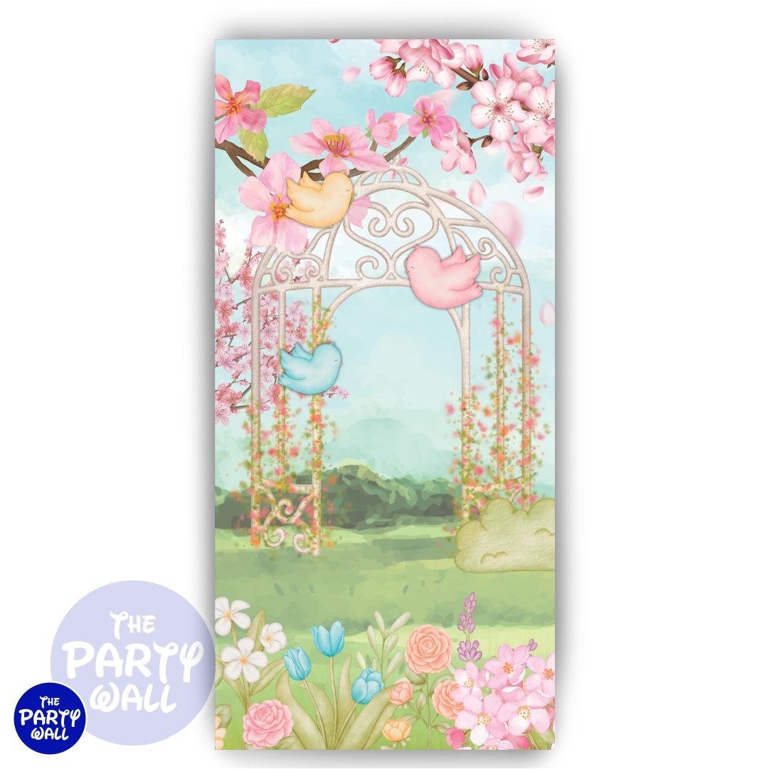 Jardín - Funda para mampara de punta redonda