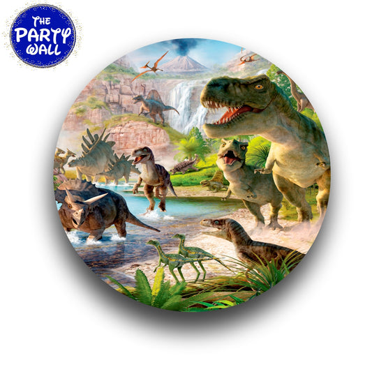 Jurassic World - Funda para mampara circular