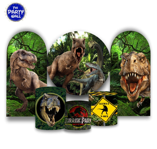 Jurassic World - Fundas para set + 2 complementos