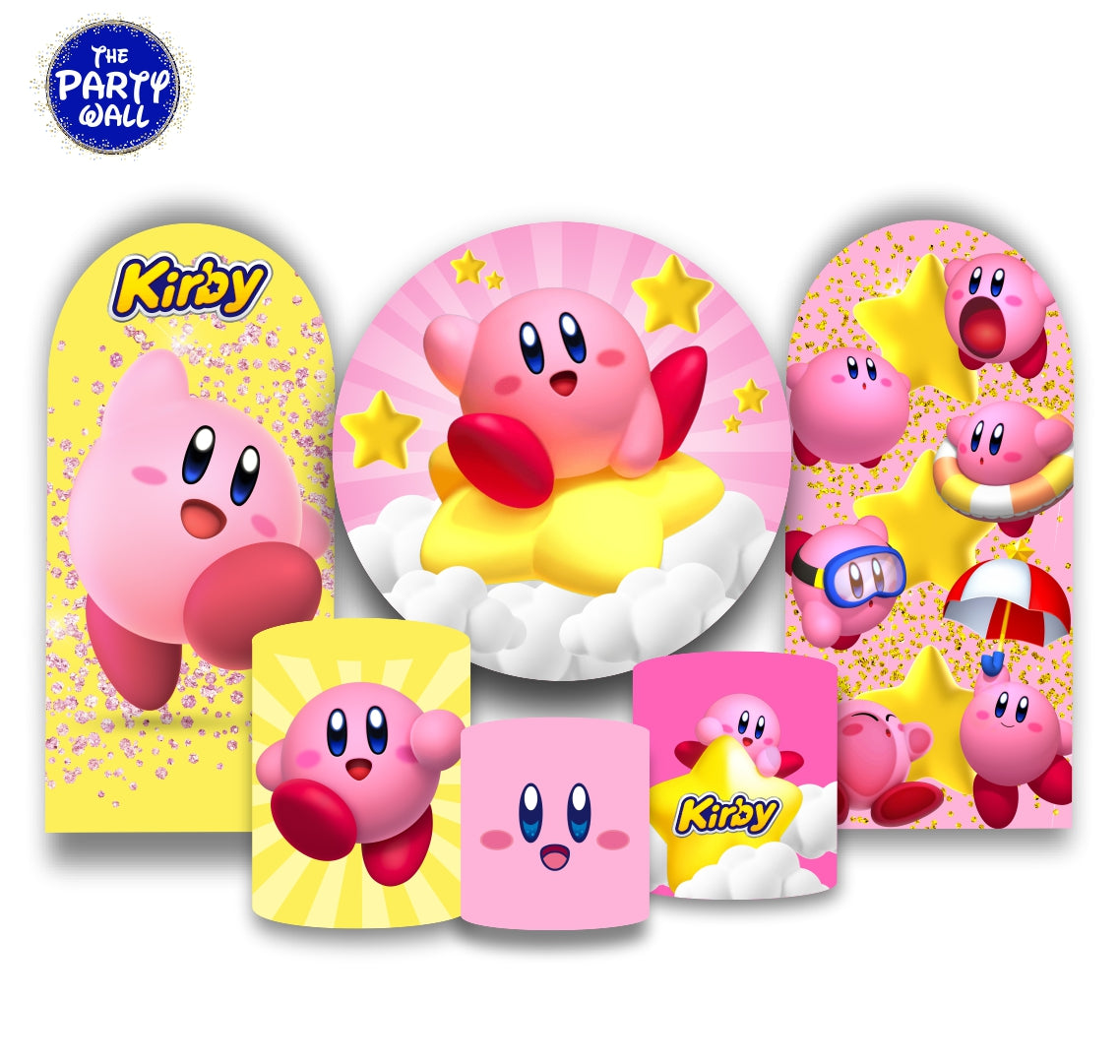 Kirby - Fundas para set + 2 complementos