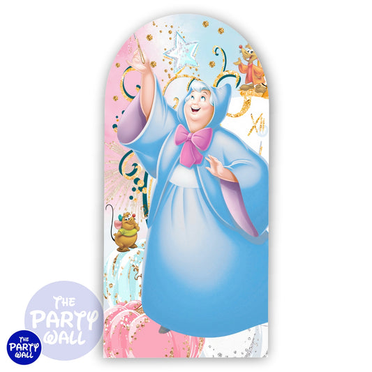 La Cenicienta - Funda para mampara de punta redonda