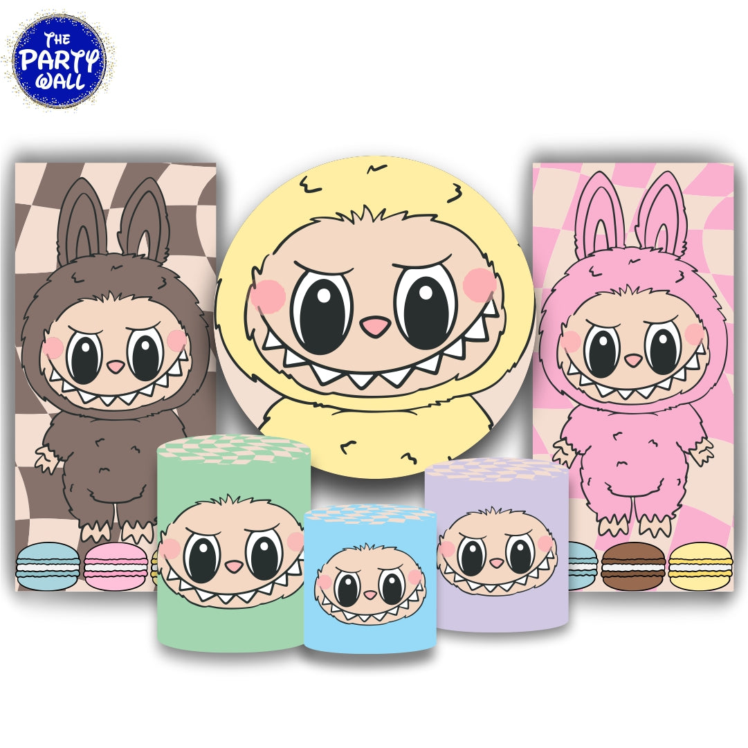 Labubu - Fundas para set + 2 complementos