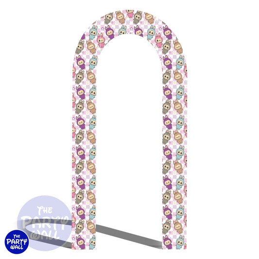 Labubu - Funda para mampara tipo arco