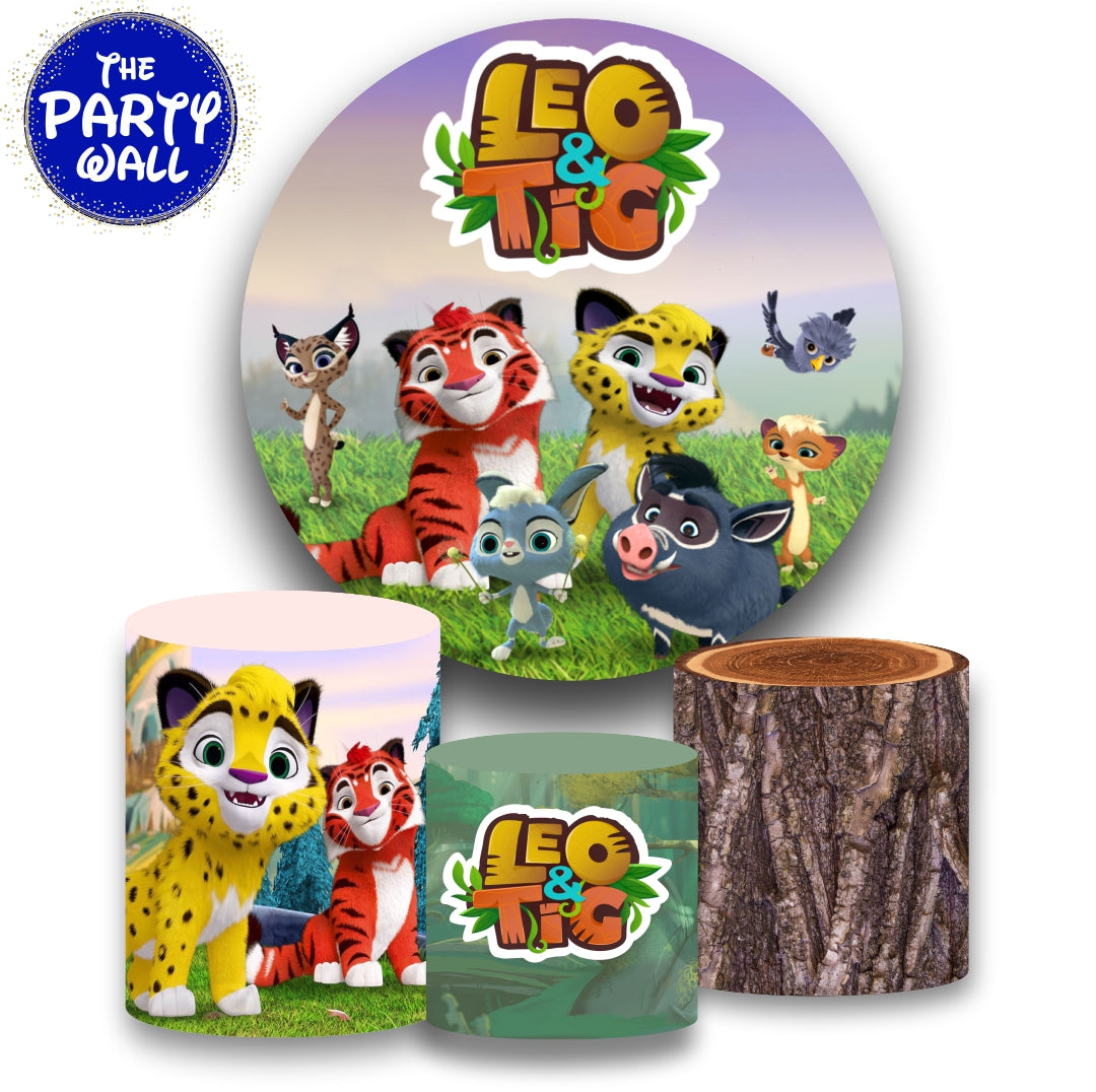 Leo y Tig - Fundas para set sencillo