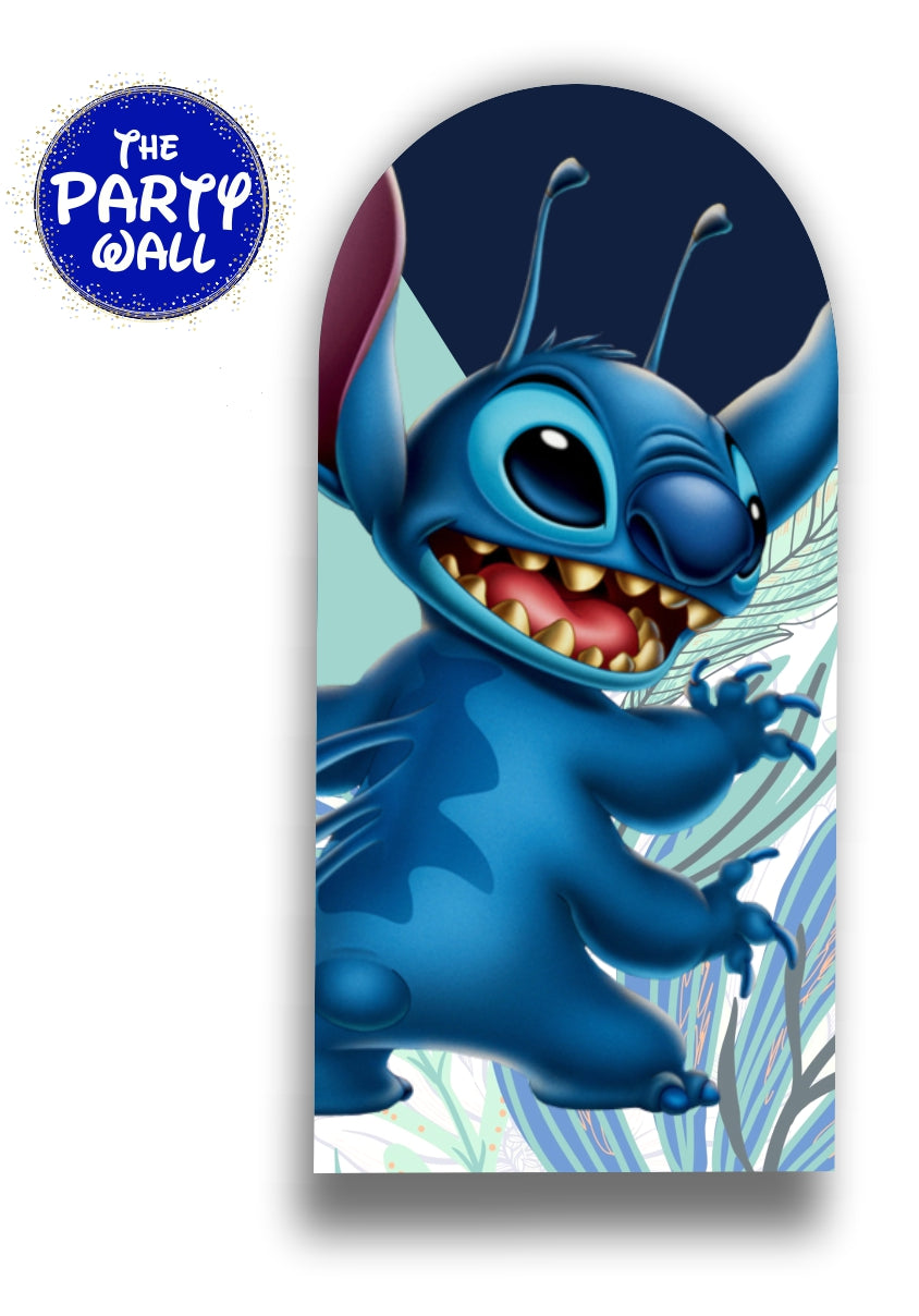 Lilo y Stitch - Funda para mampara de punta redonda