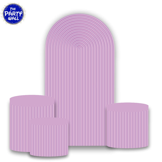 Ondas - Fundas para set de mampara de punta redonda