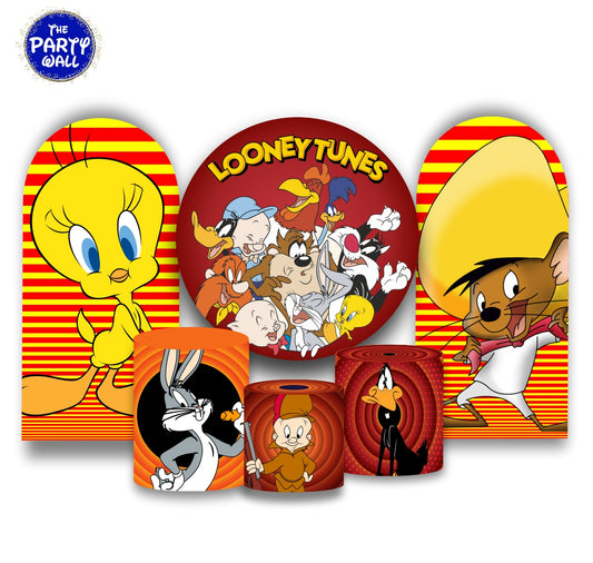 Looney Tunes - Fundas para set + 2 complementos