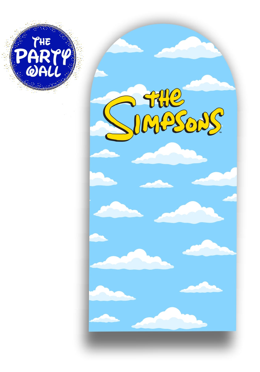 Los Simpsons - Funda para mampara de punta redonda