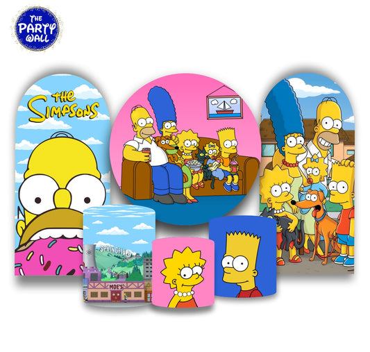 Los Simpsons - Fundas para set + 2 complementos