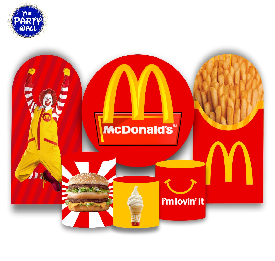 McDonalds - Fundas para set sencillo + 2 complementos