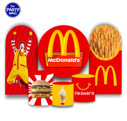 McDonalds - Fundas para set sencillo + 2 complementos