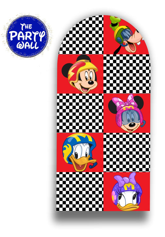 Mickey Mouse Piloto - Funda para mampara de punta redonda