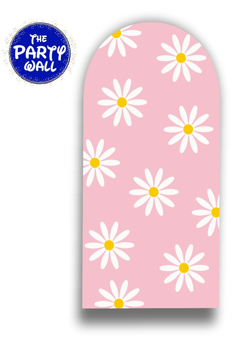 Margaritas / Daisies - Funda para mampara de punta redonda