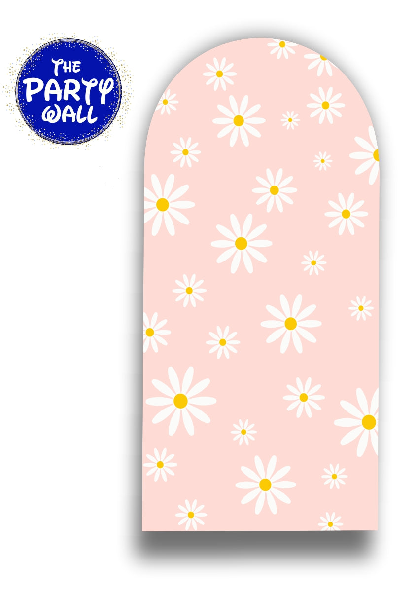 Margaritas / Daisies - Funda para mampara de punta redonda