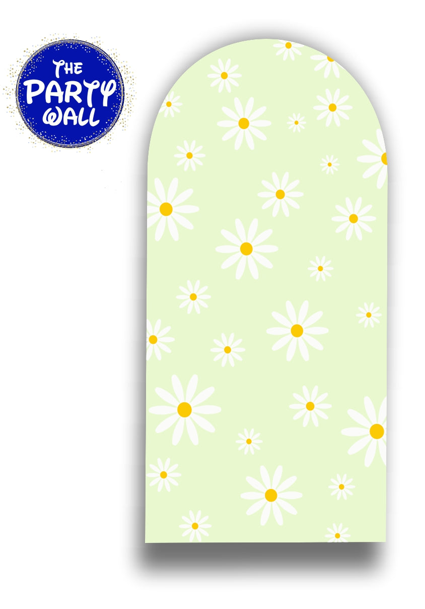 Margaritas / Daisies - Funda para mampara de punta redonda