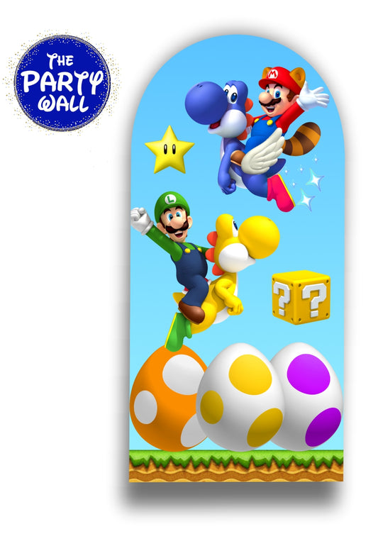 Super Mario - Funda para mampara de punta redonda