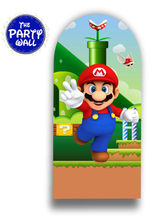 Super Mario - Funda para mampara de punta redonda