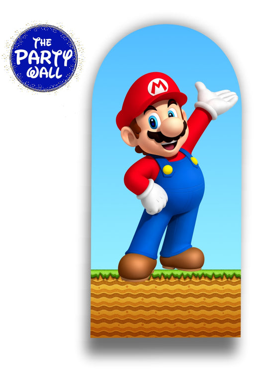 Super Mario - Funda para mampara de punta redonda