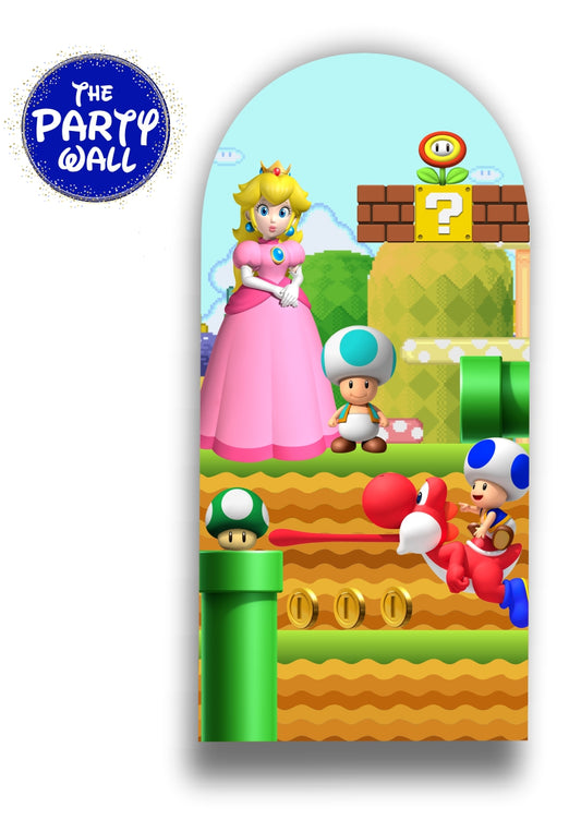 Super Mario - Funda para mampara de punta redonda