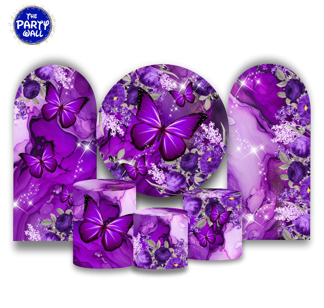 Mariposas - Fundas para set + 2 complementos