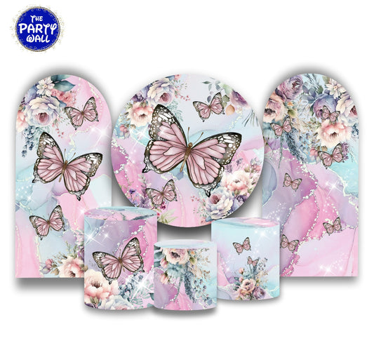 Mariposas - Fundas para set + 2 complementos