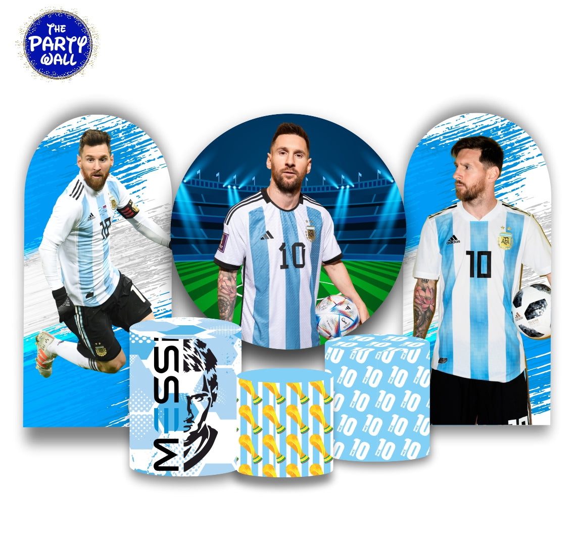 Messi - Fundas para set + 2 complementos