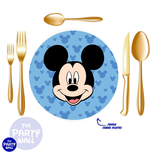 Mickey Mouse - Funda cubre platos