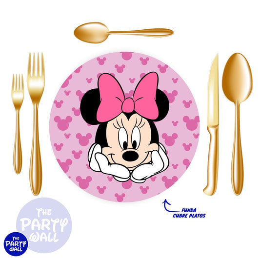 Mickey Mouse - Funda cubre platos