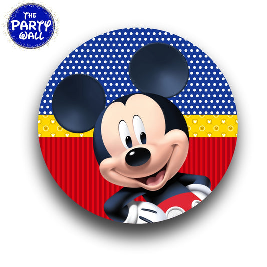 Mickey Mouse - Funda para mampara circular