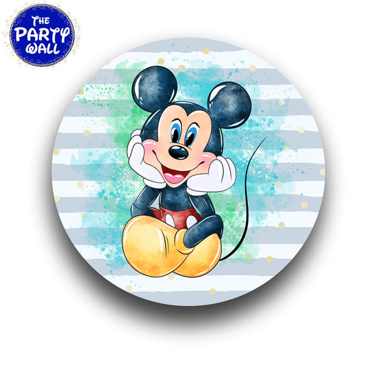 Mickey Mouse - Funda para mampara circular