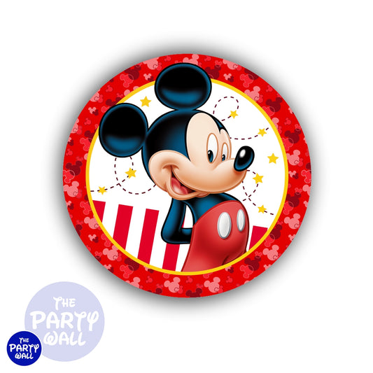 Mickey Mouse - Funda para mampara circular