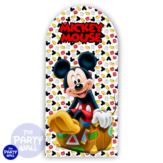 Mickey Mouse - Funda para mampara de punta redonda