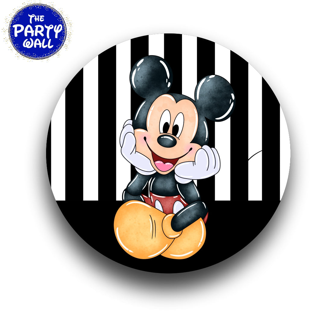 Mickey Mouse - Funda para mampara circular