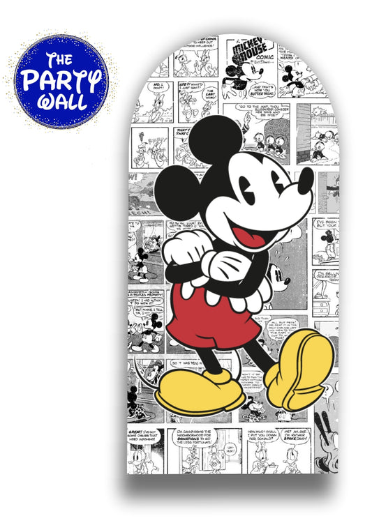 Mickey Mouse - Funda para mampara de punta redonda