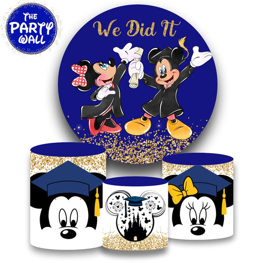 Mickey Mouse Graduación - Fundas para set sencillo