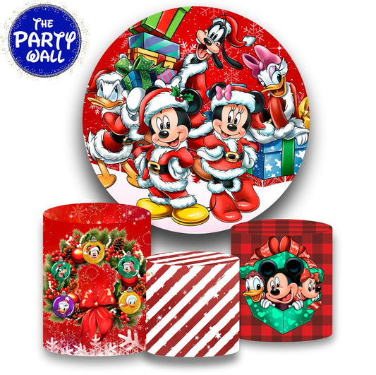 Mickey Mouse Navidad - Fundas para set sencillo