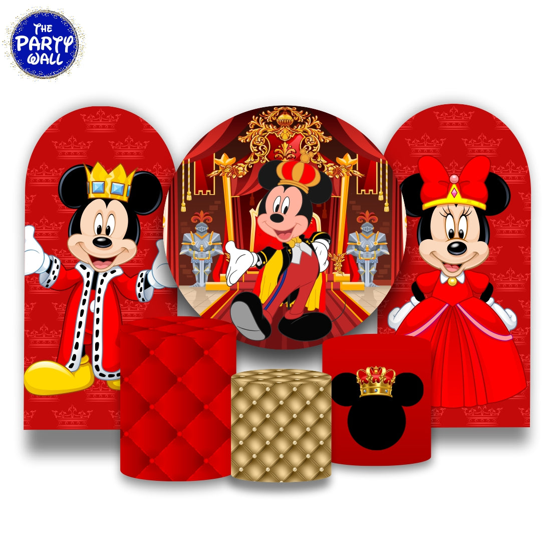 Mickey Principe - Fundas para set + 2 complementos