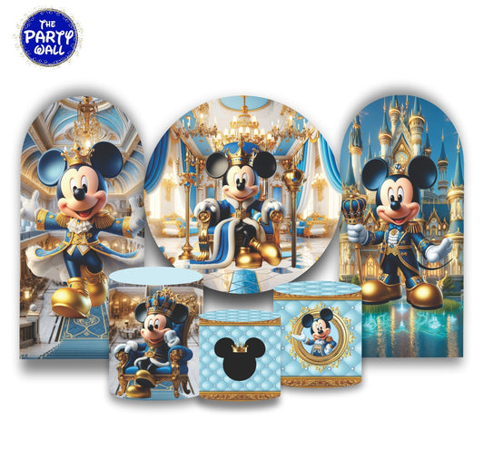 Mickey Principe - Fundas para set + 2 complementos