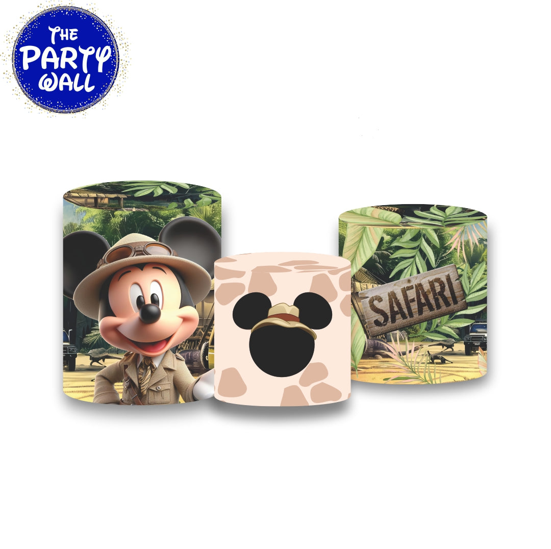 Mickey Mouse Safari - Fundas para cilindros