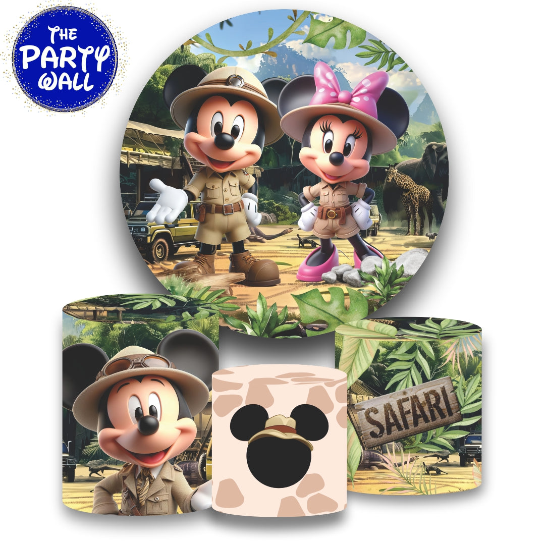 Mickey Mouse Safari - Fundas para set sencillo