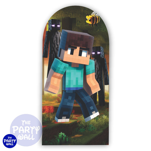 Minecraft - Funda para mampara de punta redonda