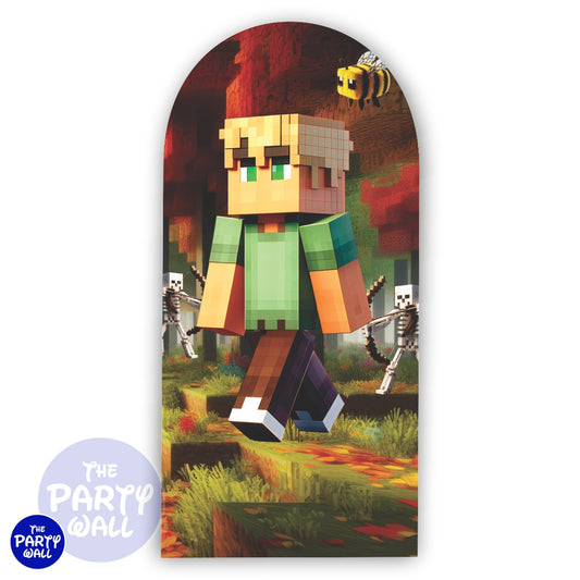 Minecraft - Funda para mampara de punta redonda