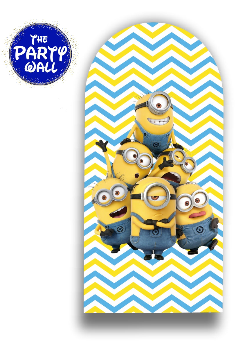 Minions  - Funda para mampara de punta redonda