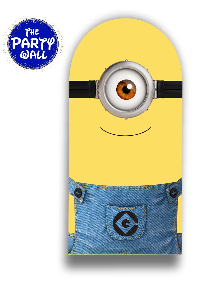 Minions  - Funda para mampara de punta redonda